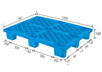 網格九腳卡板17#